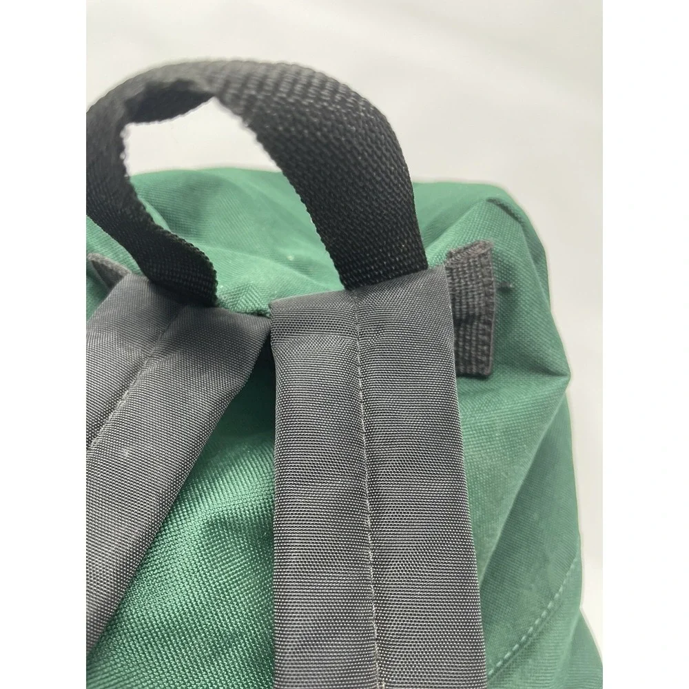 Vintage Embroidered Moosehead Canadian Lager Beer‎ Backpack, Leather Bottom